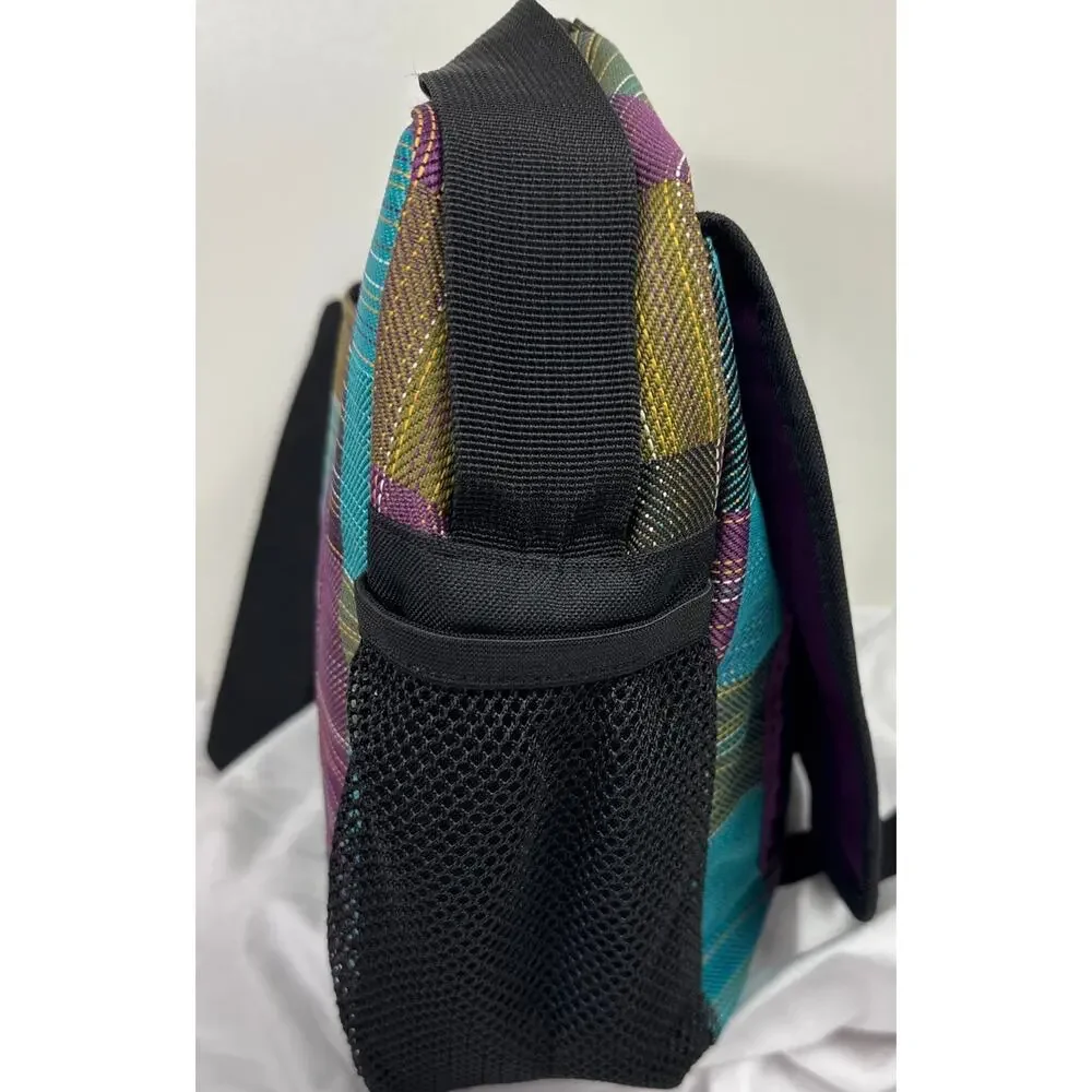 Dakine Brooke 17L Vivienne Plaid Laptop Messenger Crossbody Bag